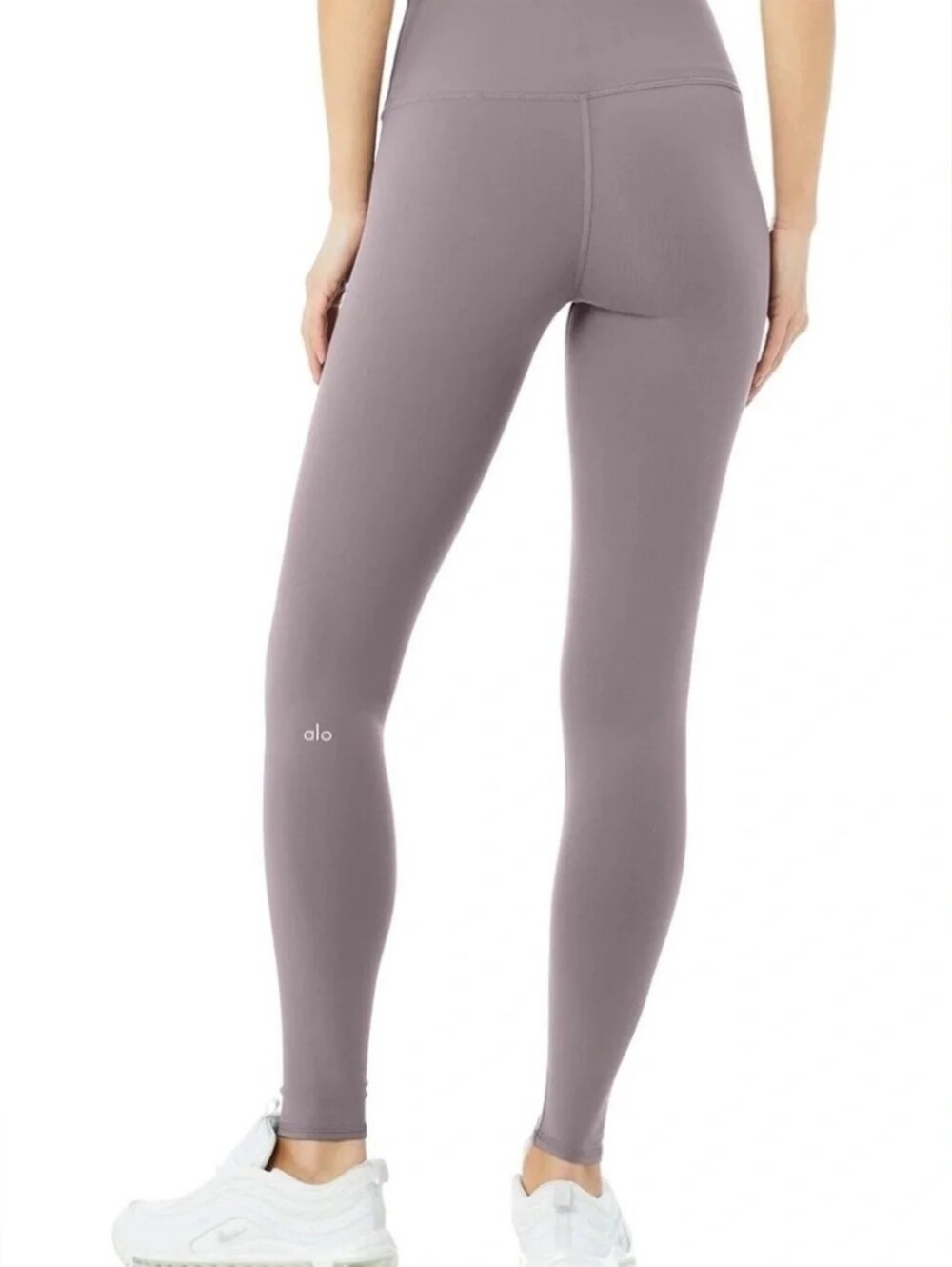 Alo Yoga Airlift High Waist 7/8 Legging in Purple Dusk sz MEDIUM